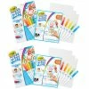 Coupon 🎁 6 Packs: 2 ct. (12 total) Crayola® Color Wonder Mess Free Paintbrush Pens & Paper Set 💯 -Crayola Shop D304480S 1 1