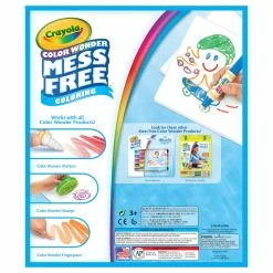 Coupon 🎁 6 Packs: 2 ct. (12 total) Crayola® Color Wonder Mess Free Paintbrush Pens & Paper Set 💯 -Crayola Shop D304480S 3 1