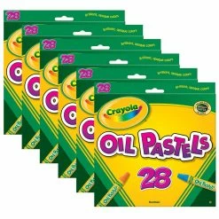 Buy 💯 4 Packs: 6 Packs 28 ct. (672 total) Crayola® Oil Pastels 😍