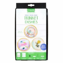 Outlet 👏 Crayola® Signature™ Trinket Dishes Kit 🎁