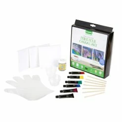 Wholesale 😀 Crayola® Signature™ Paint-Pour Canvas Kit ❤️ -Crayola Shop D335613S 3