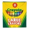 Best Pirce ✨ 24 Packs: 8 ct. (192 total) Crayola® Large Crayons 🛒 -Crayola Shop D488828S 1