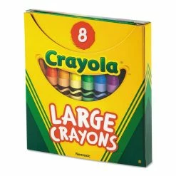 Best Pirce ✨ 24 Packs: 8 ct. (192 total) Crayola® Large Crayons 🛒 -Crayola Shop D488828S 3