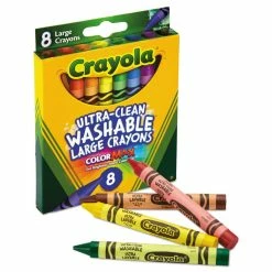 Coupon 🌟 28 Packs: 8 ct. (224 total) Crayola® Ultra-Clean Washable Large Crayons ✔️ -Crayola Shop D488834S 3