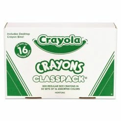Discount 🥰 5 Packs: 800 ct. (4,000 total) Crayola® Regular Crayons Classpack® 🎉 -Crayola Shop D488841S 5