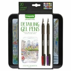 Best deal 😍 6 Packs: 20 ct. (120 total) Crayola® Signature™ Assorted Detailing Stick Gel Pen Set 🤩