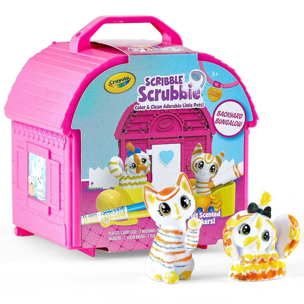 Discount ๐คฉ Crayola® Scribble Scrubbie Pets Backyard Bungalow Kit ๐ 3 Discount ๐คฉ Crayola® Scribble Scrubbie Pets Backyard Bungalow Kit ๐