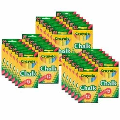 Best Sale 🌟 Crayola® Multicolor Children's Chalk, 36 Packs of 12 🌟