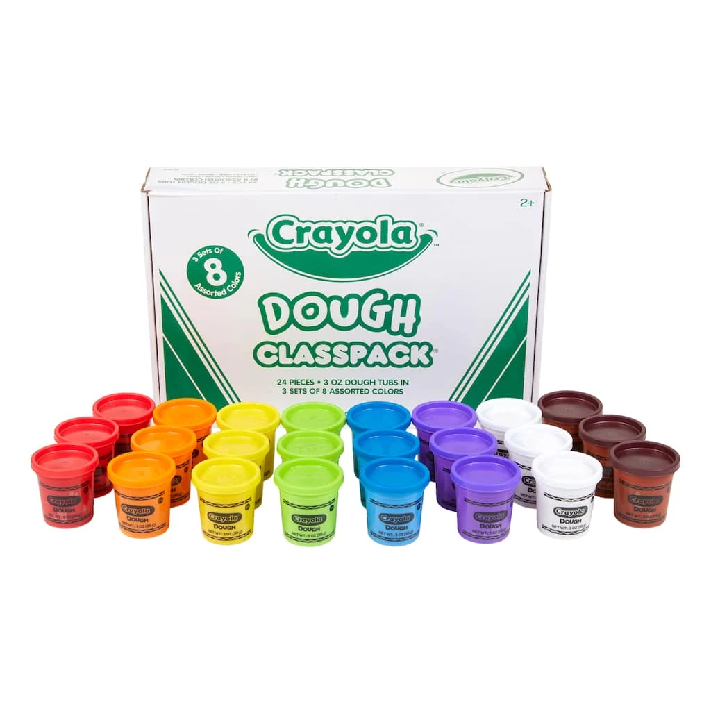 New 🎉 Crayola® Assorted Colors Dough Classpack 👏 3 New 🎉 Crayola® Assorted Colors Dough Classpack 👏