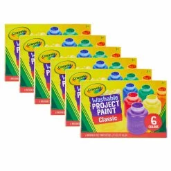 Coupon ๐ Crayola® Classic Colors Washable Project Paint, 6 Packs of 6 ๐ฅ