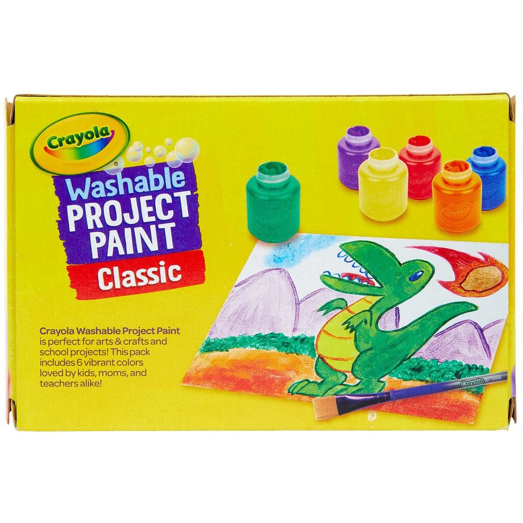 Coupon ๐ Crayola® Classic Colors Washable Project Paint, 6 Packs of 6 ๐ฅ 6 Coupon ๐ Crayola® Classic Colors Washable Project Paint, 6 Packs of 6 ๐ฅ - Image 4