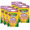 Coupon 🌟 6 Packs: 24 ct. (144) Crayola® Glitter Crayons 😉 -Crayola Shop D607482S 1
