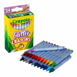 Coupon 🌟 6 Packs: 24 ct. (144) Crayola® Glitter Crayons 😉 -Crayola Shop D607482S 4