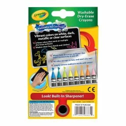 Best reviews of ⭐ 6 Packs: 8 ct. (48) Crayola® Washable Dry Erase Neon Crayons ⌛ -Crayola Shop D607489S 3