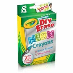 Best reviews of ⭐ 6 Packs: 8 ct. (48) Crayola® Washable Dry Erase Neon Crayons ⌛ -Crayola Shop D607489S 4