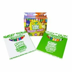 Best Pirce 🥰 Crayola® Silly Scents™ Sweet & Stinky Washable Broad Line Markers, 2 Packs of 20 🎉 -Crayola Shop D608008S 5