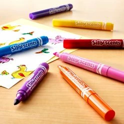 Promo 🎉 8 Packs: 12 ct. (96 total) Crayola® Silly Scents™ Washable Chisel Tip Markers 🔥 -Crayola Shop MP520975 20