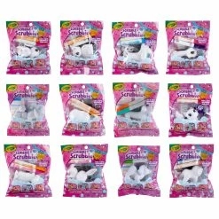 Outlet 💯 12 Pack: Assorted Crayola® Scribble Scrubbie™ Pets 🌟