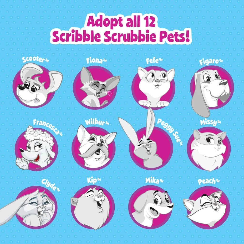 Outlet ๐ฏ 12 Pack: Assorted Crayola® Scribble Scrubbie™ Pets ๐ 8 Outlet ๐ฏ 12 Pack: Assorted Crayola® Scribble Scrubbie™ Pets ๐ - Image 7